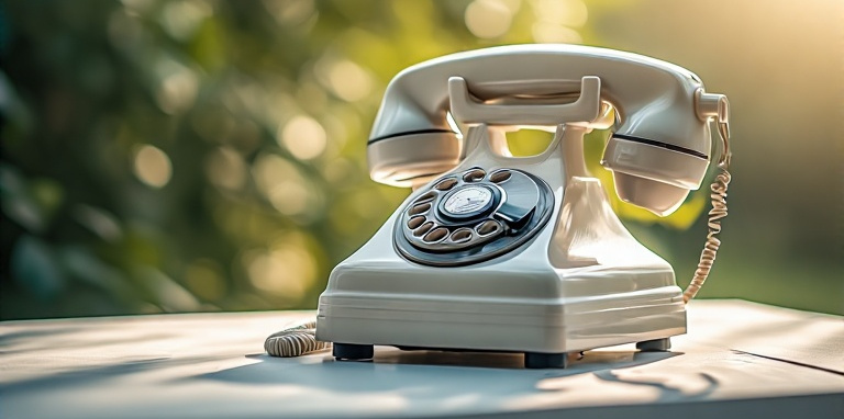Symbolfoto: altes Telefon